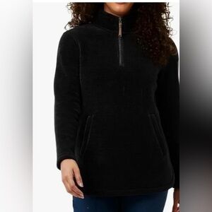 32 Degrees Charcoal Fleece Pullover NWT